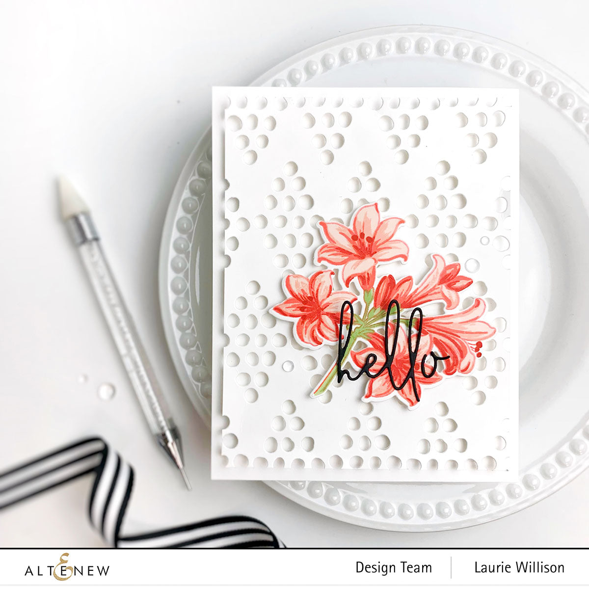 Build-A-Flower Set Build-A-Flower: Belladonna Lily Layering Stamp & Die Set