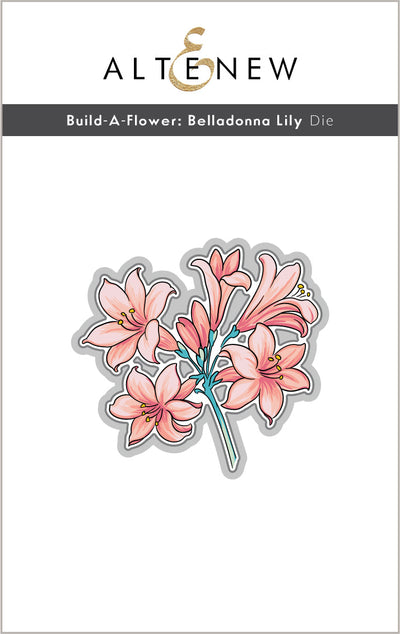 Build-A-Flower Set Build-A-Flower: Belladonna Lily Layering Stamp & Die Set