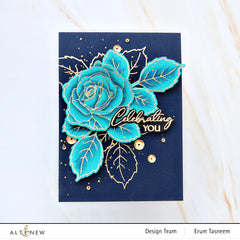Build-A-Flower Set Build-A-Flower: Bellaroma Hybrid Tea Rose Layering Stamp & Die Set
