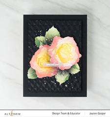 Build-A-Flower Set Build-A-Flower: Bellaroma Hybrid Tea Rose Layering Stamp & Die Set