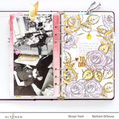 Build-A-Flower Set Build-A-Flower: Bellaroma Hybrid Tea Rose Layering Stamp & Die Set