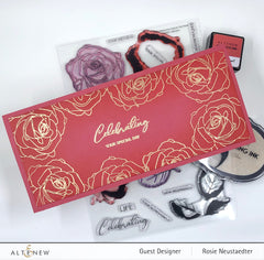 Build-A-Flower Set Build-A-Flower: Bellaroma Hybrid Tea Rose Layering Stamp & Die Set