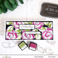 Build-A-Flower Set Build-A-Flower: Bellaroma Hybrid Tea Rose Layering Stamp & Die Set