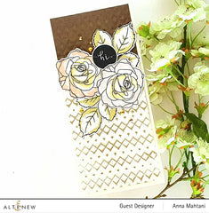 Build-A-Flower Set Build-A-Flower: Bellaroma Hybrid Tea Rose Layering Stamp & Die Set