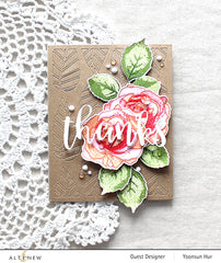 Build-A-Flower Set Build-A-Flower: Bellaroma Hybrid Tea Rose Layering Stamp & Die Set