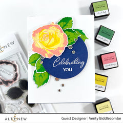 Build-A-Flower Set Build-A-Flower: Bellaroma Hybrid Tea Rose Layering Stamp & Die Set