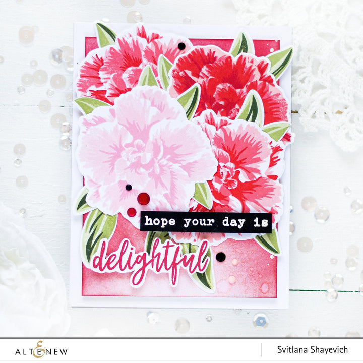Build-A-Flower Set Build-A-Flower: Camellia Japonica Layering Stamp & Die Set