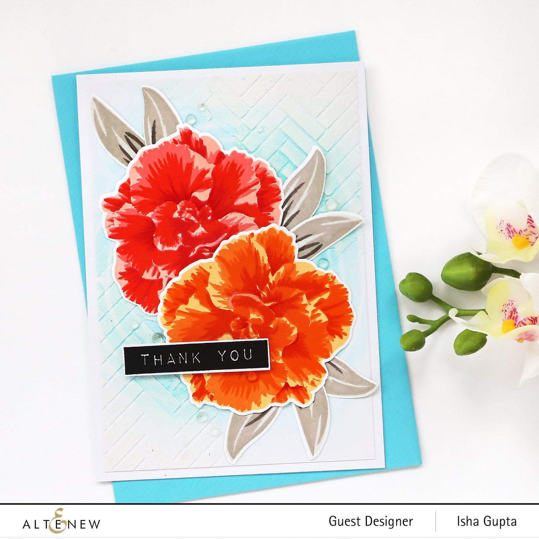 Build-A-Flower Set Build-A-Flower: Camellia Japonica Layering Stamp & Die Set