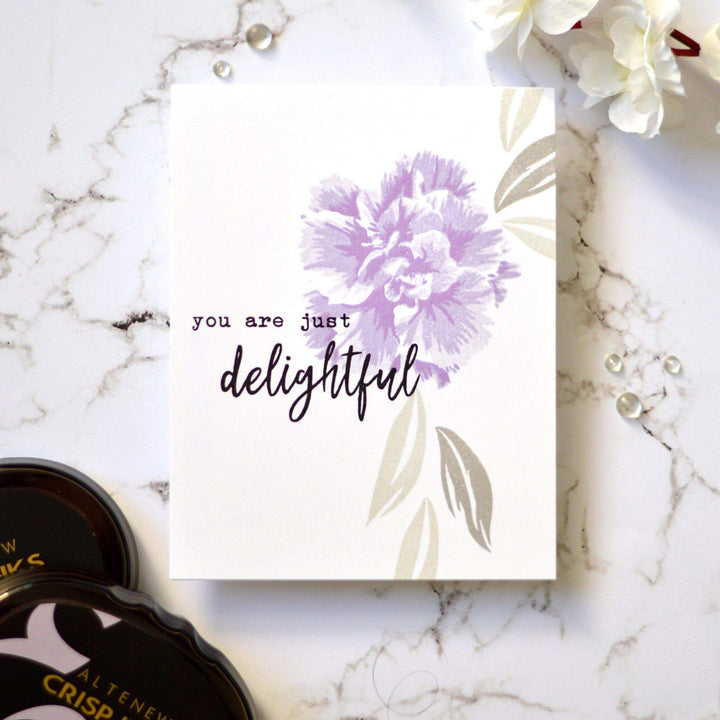 Build-A-Flower Set Build-A-Flower: Camellia Japonica Layering Stamp & Die Set