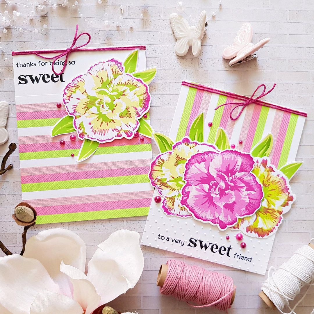 Build-A-Flower Set Build-A-Flower: Camellia Japonica Layering Stamp & Die Set