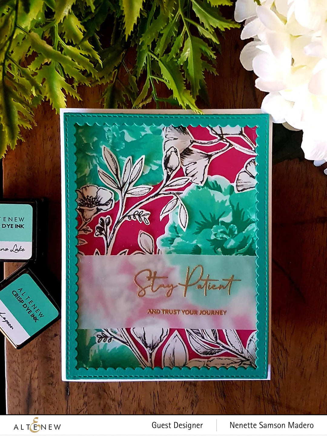 Build-A-Flower Set Build-A-Flower: Camellia Japonica Layering Stamp & Die Set