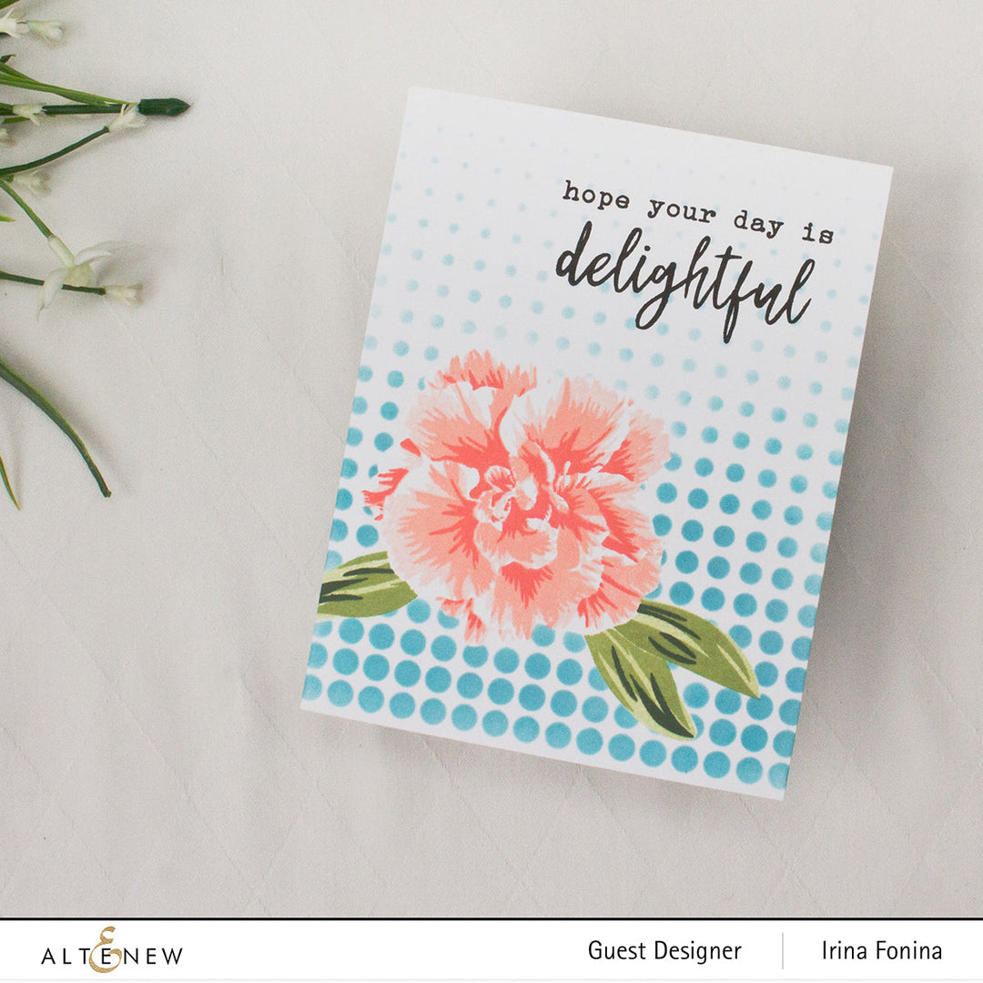 Build-A-Flower Set Build-A-Flower: Camellia Japonica Layering Stamp & Die Set