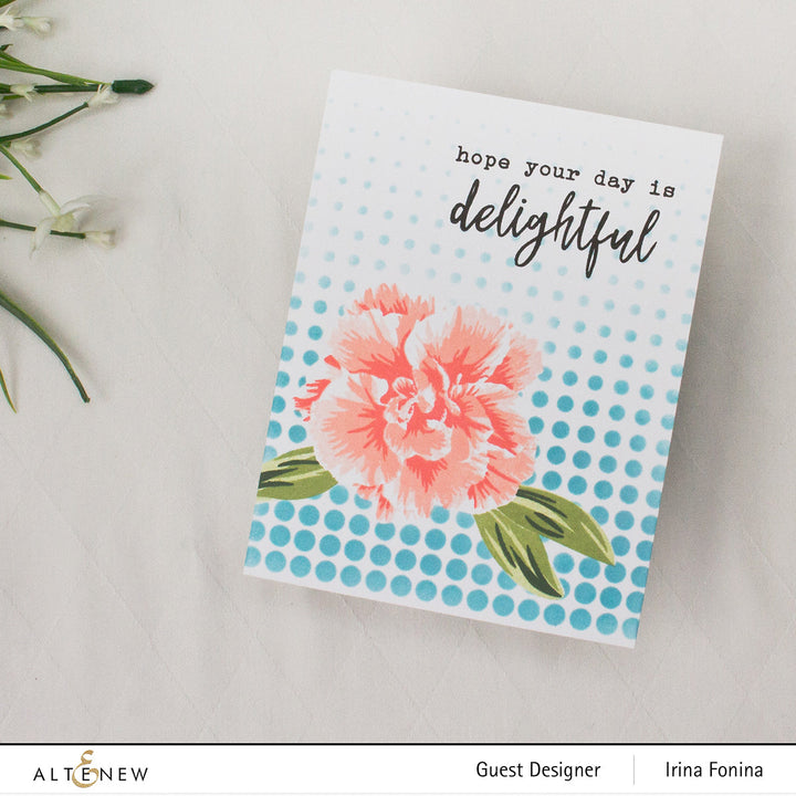 Build-A-Flower Set Build-A-Flower: Camellia Japonica Layering Stamp & Die Set