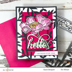 Build-A-Flower Set Build-A-Flower: Candystripe Cosmos Layering Stamp & Die Set