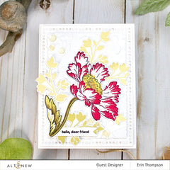 Build-A-Flower Set Build-A-Flower: Candystripe Cosmos Layering Stamp & Die Set
