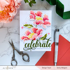 Build-A-Flower Set Build-A-Flower: Candystripe Cosmos Layering Stamp & Die Set