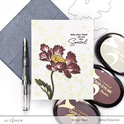 Build-A-Flower Set Build-A-Flower: Candystripe Cosmos Layering Stamp & Die Set