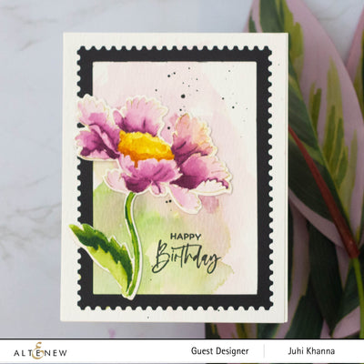 Build-A-Flower Set Build-A-Flower: Candystripe Cosmos Layering Stamp & Die Set