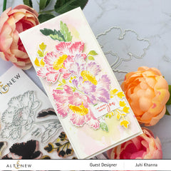 Build-A-Flower Set Build-A-Flower: Candystripe Cosmos Layering Stamp & Die Set