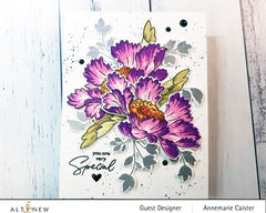 Build-A-Flower Set Build-A-Flower: Candystripe Cosmos Layering Stamp & Die Set