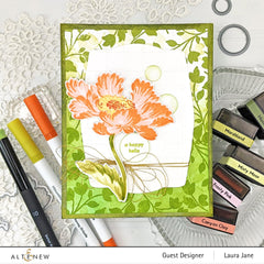 Build-A-Flower Set Build-A-Flower: Candystripe Cosmos Layering Stamp & Die Set
