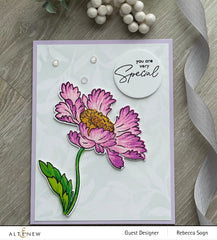 Build-A-Flower Set Build-A-Flower: Candystripe Cosmos Layering Stamp & Die Set