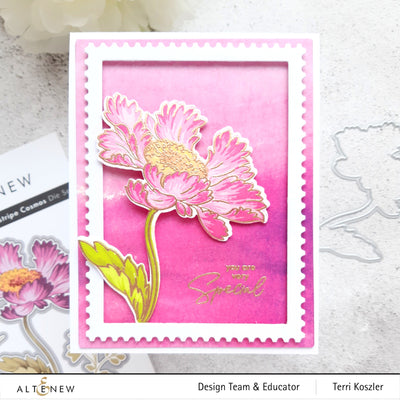 Build-A-Flower Set Build-A-Flower: Candystripe Cosmos Layering Stamp & Die Set