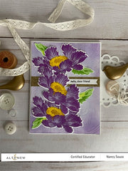 Build-A-Flower Set Build-A-Flower: Candystripe Cosmos Layering Stamp & Die Set