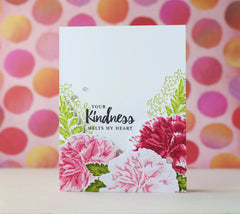 Build-A-Flower Set Build-A-Flower: Carnation Layering Stamp & Die Set