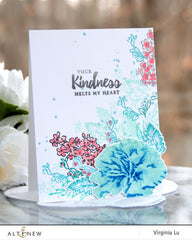Build-A-Flower Set Build-A-Flower: Carnation Layering Stamp & Die Set