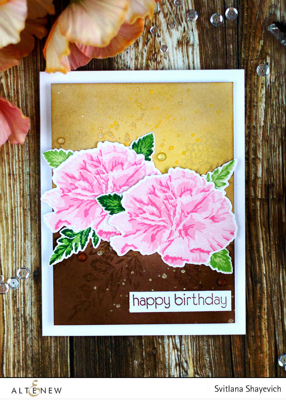 Build-A-Flower Set Build-A-Flower: Carnation Layering Stamp & Die Set