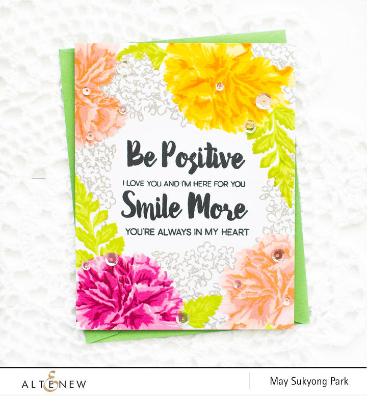 Build-A-Flower Set Build-A-Flower: Carnation Layering Stamp & Die Set
