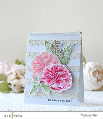 Build-A-Flower Set Build-A-Flower: Carnation Layering Stamp & Die Set