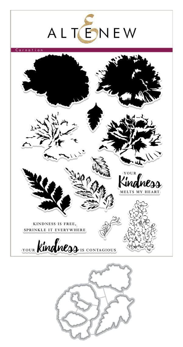 Build-A-Flower Set Build-A-Flower: Carnation Layering Stamp & Die Set