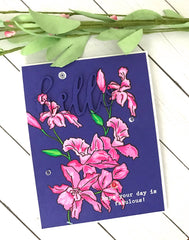 Build-A-Flower Set Build-A-Flower: Cattleya Layering Stamp & Die Set