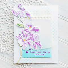Build-A-Flower Set Build-A-Flower: Cattleya Layering Stamp & Die Set