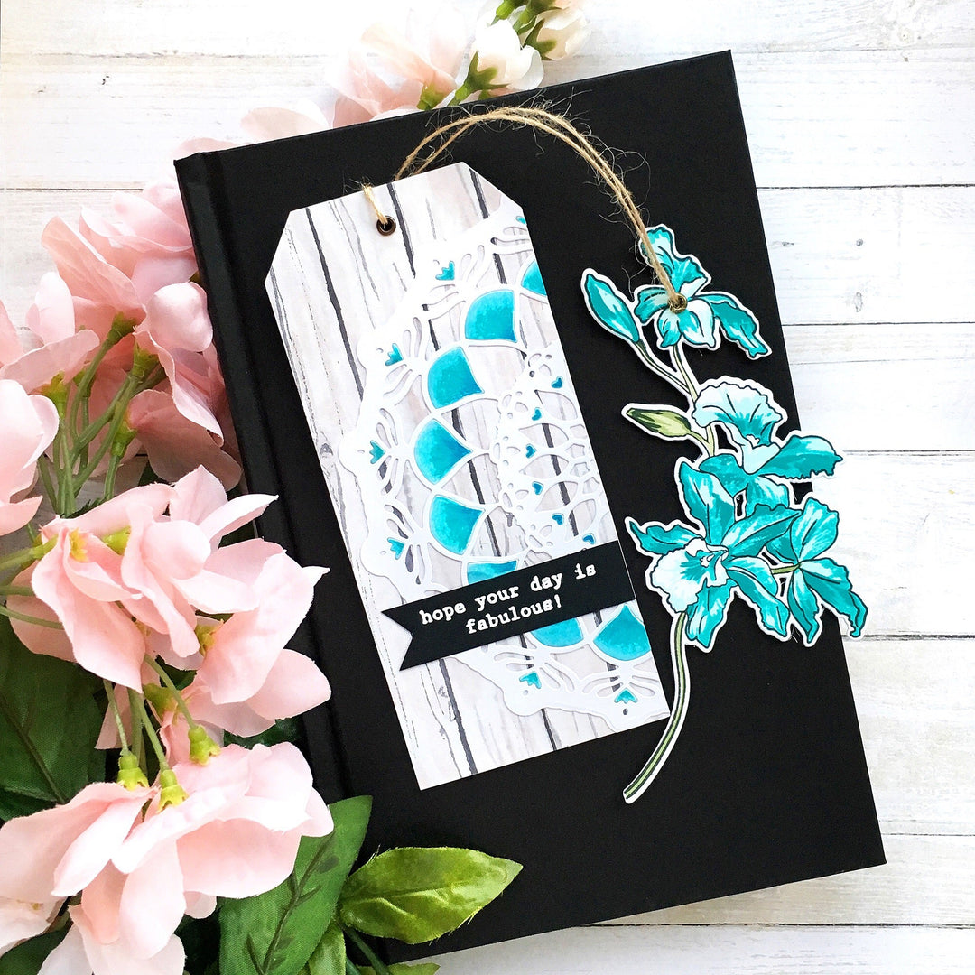 Build-A-Flower Set Build-A-Flower: Cattleya Layering Stamp & Die Set