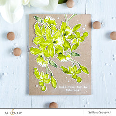Build-A-Flower Set Build-A-Flower: Cattleya Layering Stamp & Die Set