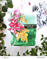 Build-A-Flower Set Build-A-Flower: Cattleya Layering Stamp & Die Set