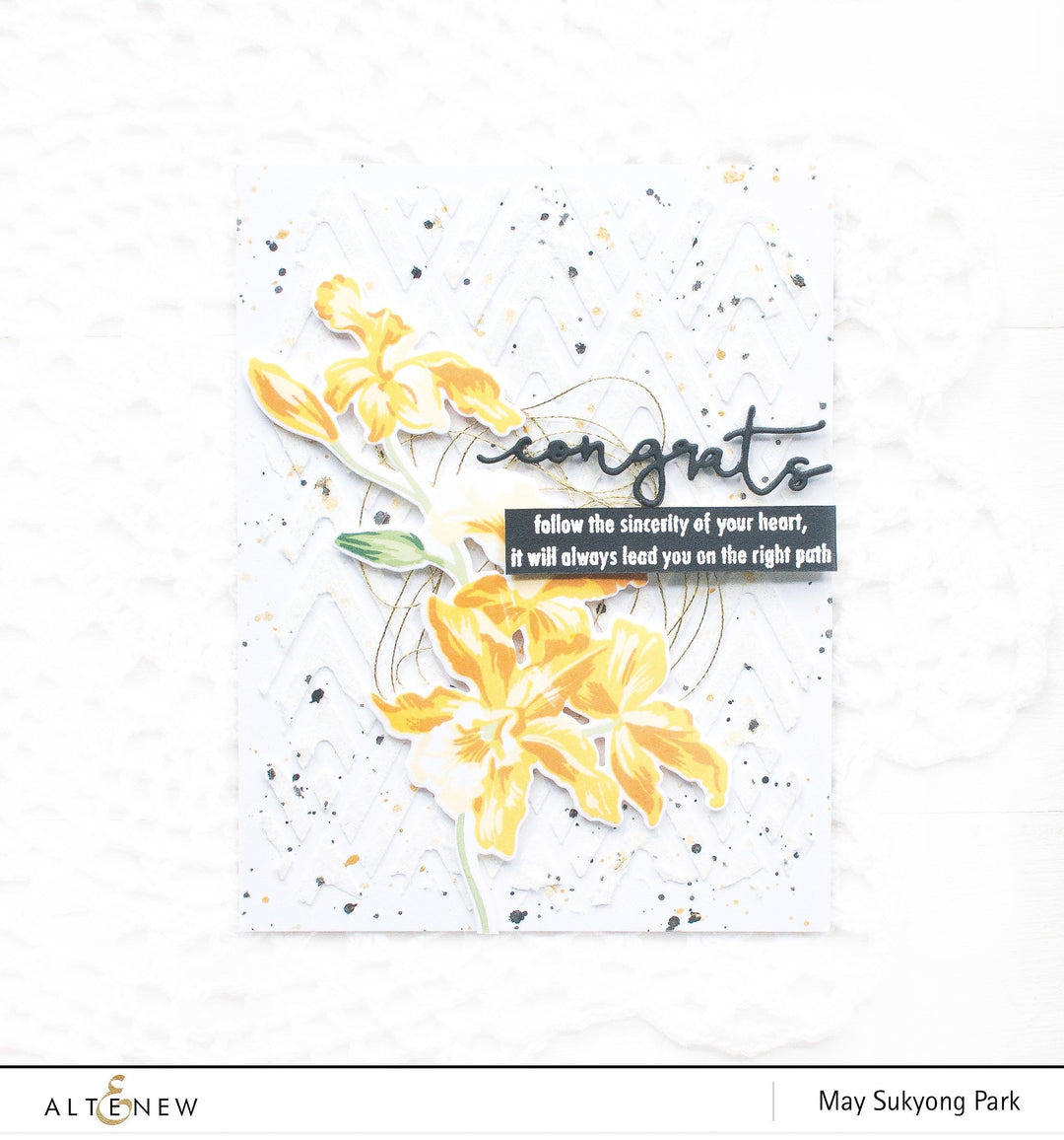 Build-A-Flower Set Build-A-Flower: Cattleya Layering Stamp & Die Set