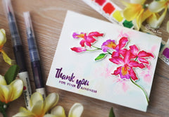 Build-A-Flower Set Build-A-Flower: Cattleya Layering Stamp & Die Set