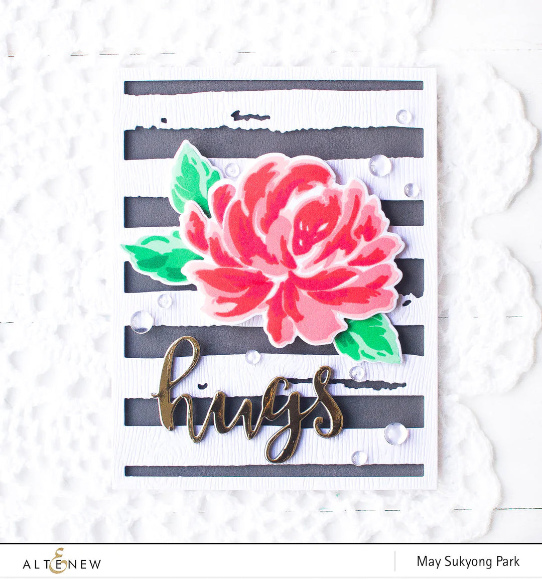 Build-A-Flower Set Build-A-Flower: Chrysanthemum Layering Stamp & Die Set