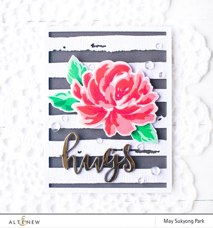 Build-A-Flower Set Build-A-Flower: Chrysanthemum Layering Stamp & Die Set