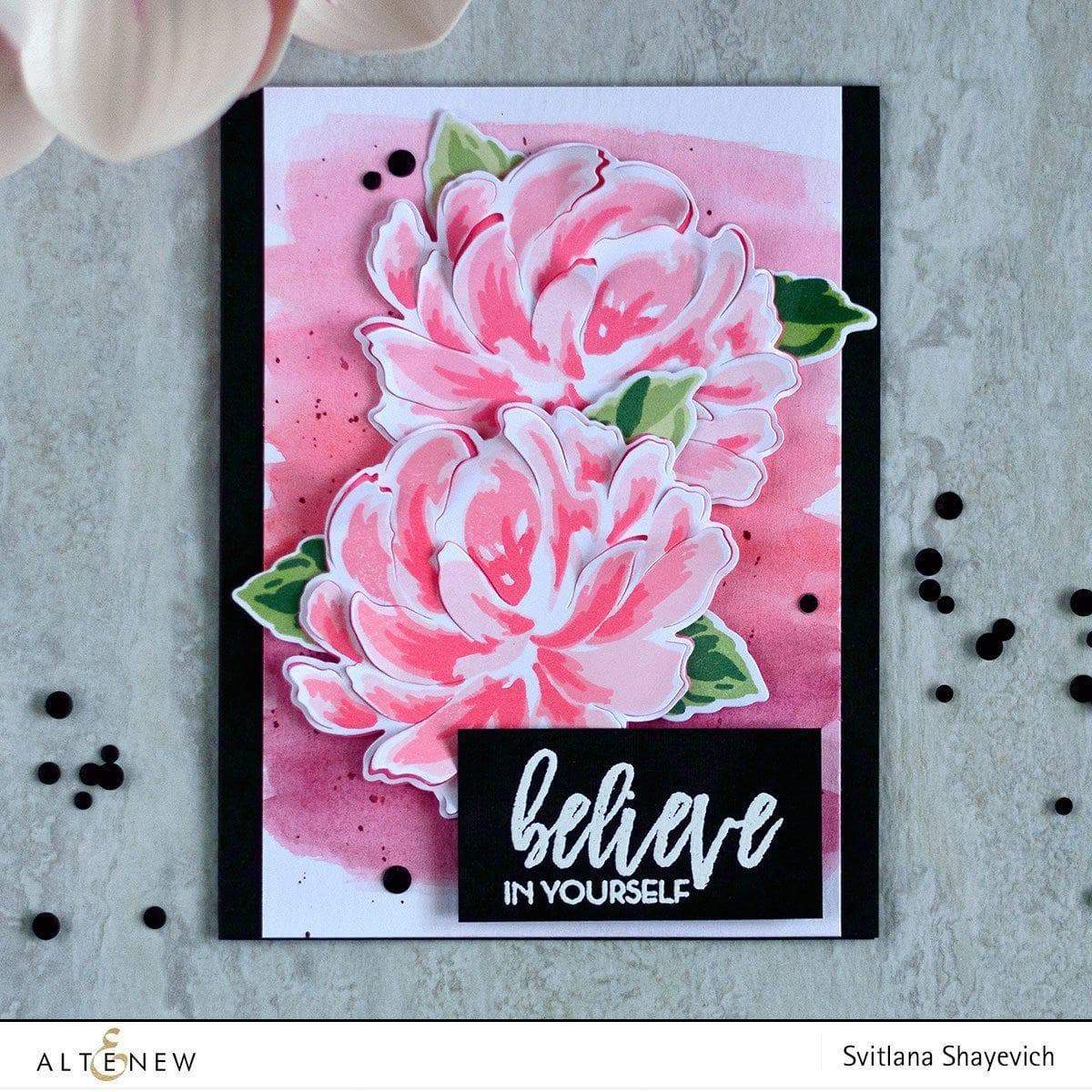 Build-A-Flower Set Build-A-Flower: Chrysanthemum Layering Stamp & Die Set