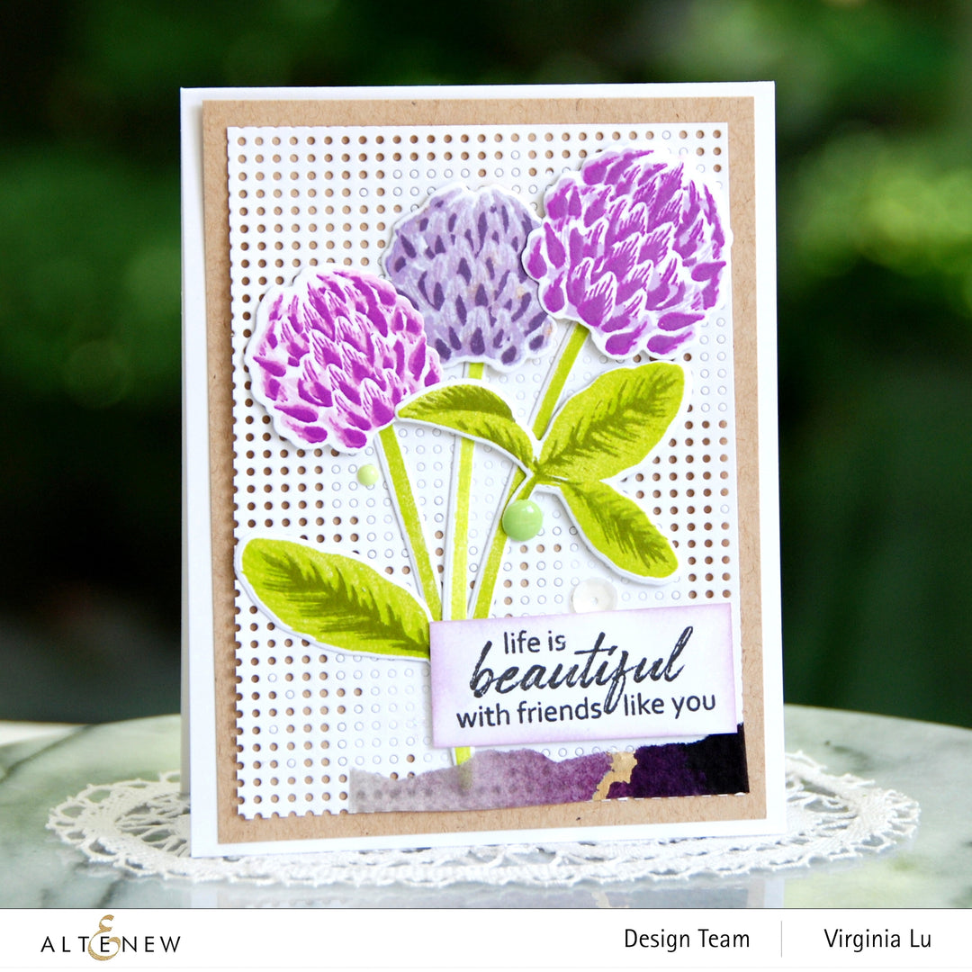 Build-A-Flower Set Build-A-Flower: Clover Layering Stamp & Die Set