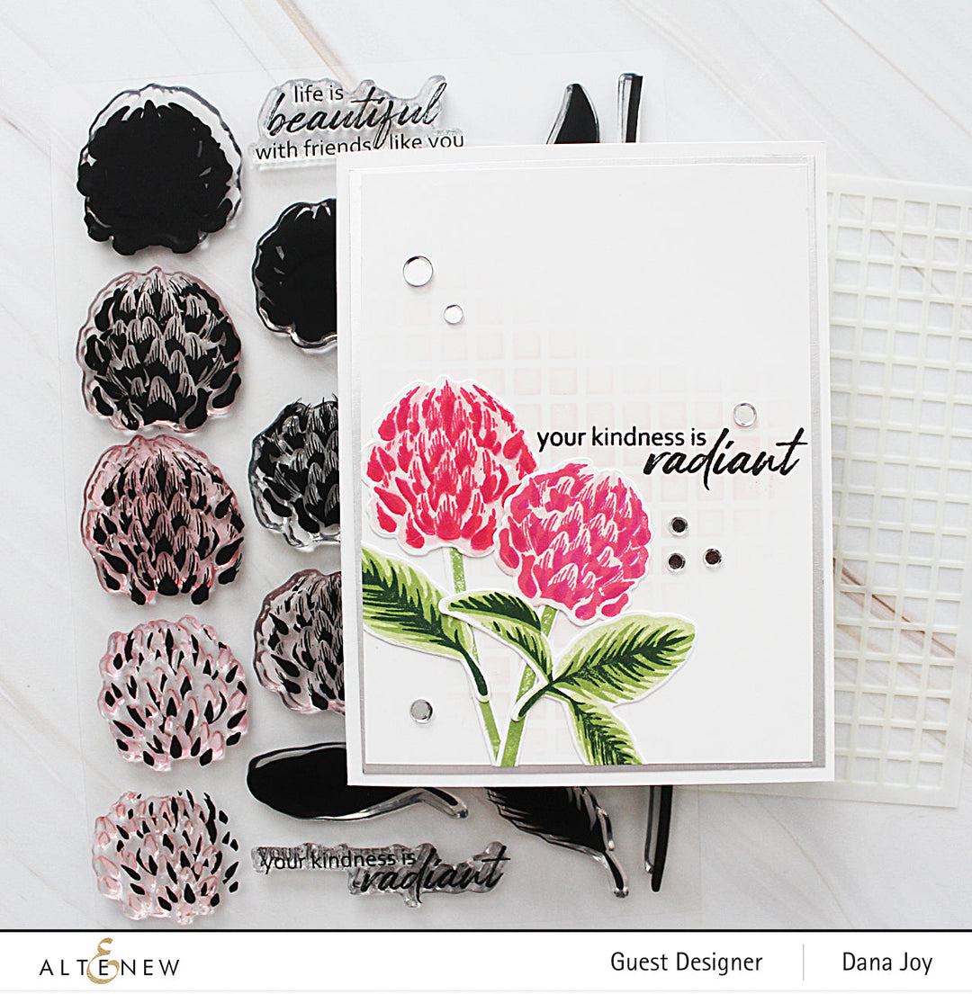 Build-A-Flower Set Build-A-Flower: Clover Layering Stamp & Die Set