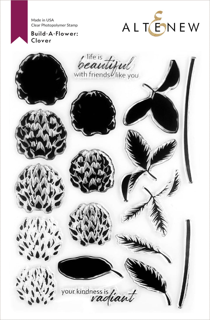 Build-A-Flower Set Build-A-Flower: Clover Layering Stamp & Die Set