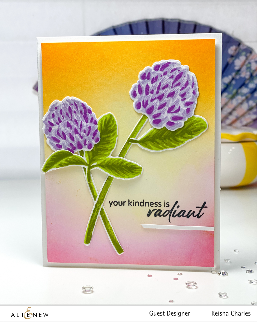 Build-A-Flower Set Build-A-Flower: Clover Layering Stamp & Die Set & Ink Bundle