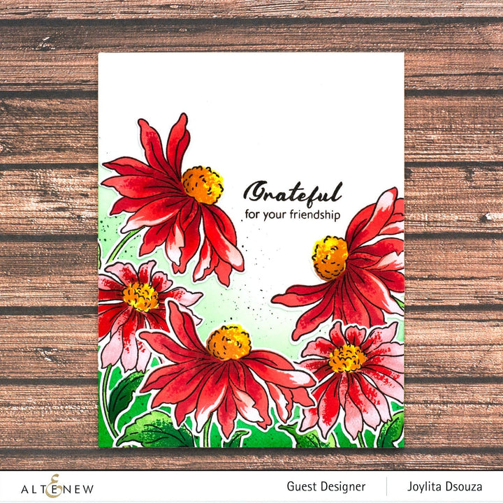 Build-A-Flower Set Build-A-Flower: Coneflower Layering Stamp & Die Set
