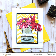 Build-A-Flower Set Build-A-Flower: Coneflower Layering Stamp & Die Set
